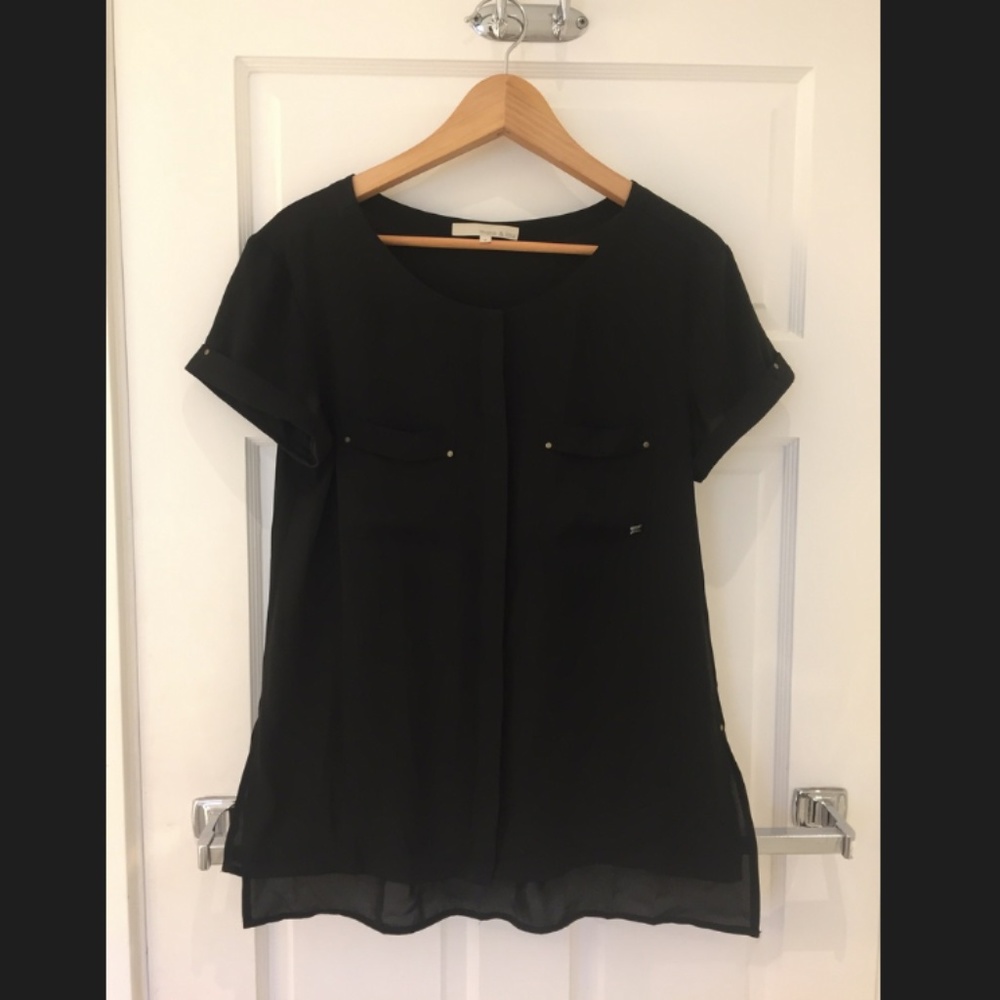 Silk Black t-Shirt